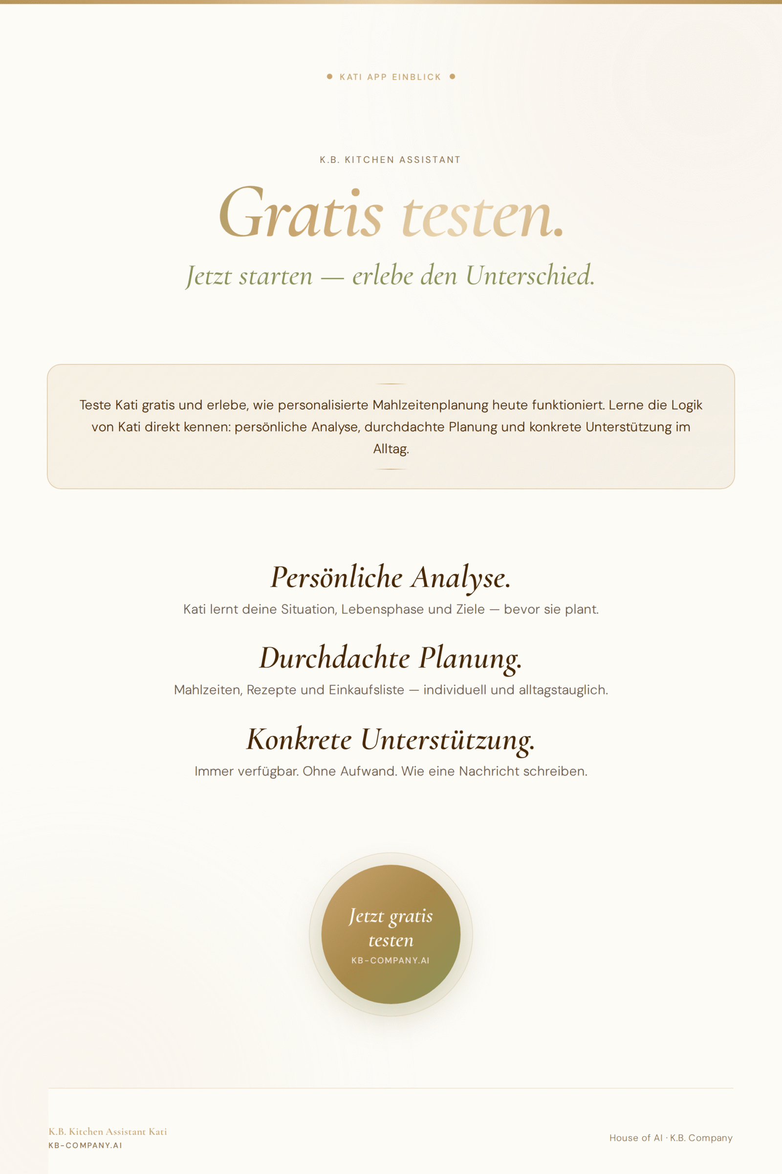 Applikation Essensplanung